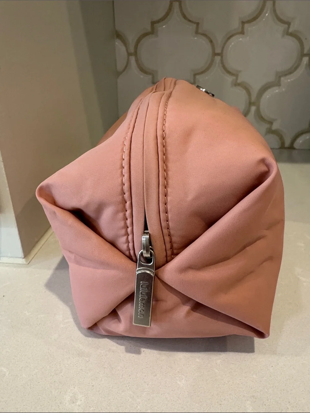 Lululemon Light Pink Women's Cosmetic Bag